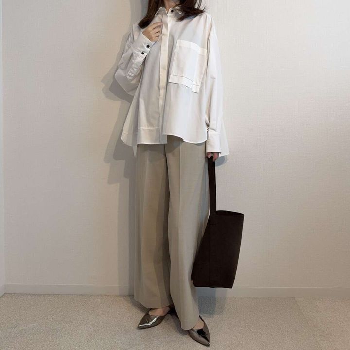 Owné Oddo Shirtsのゆるっとコーデ