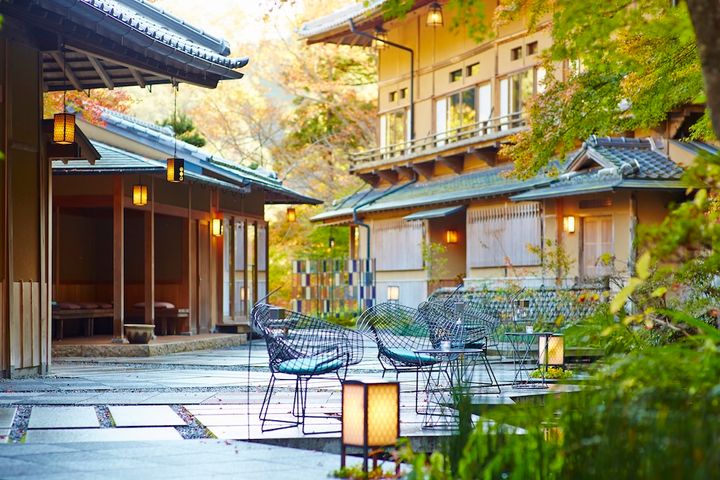 星のや京都「水の庭」