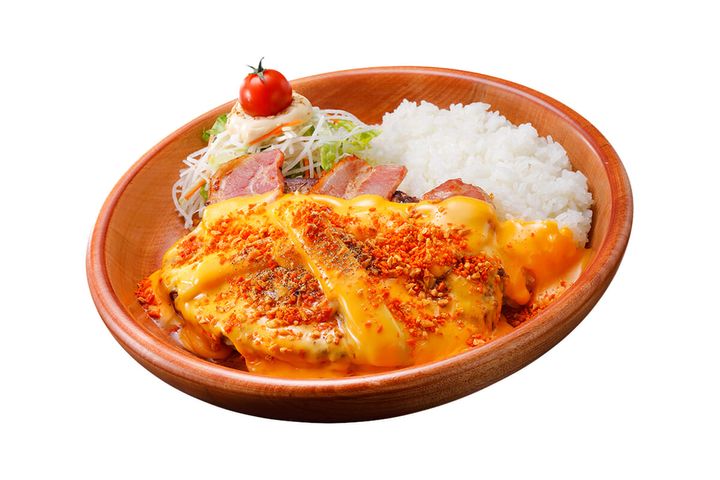 ガーリックベーコンメルティーチーズバーグディッシュ