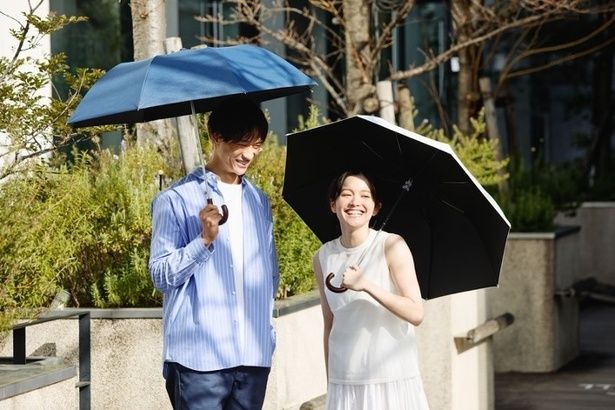 片手で開けられる「COKAGE+ 木手元 55cm ジャンプ折」