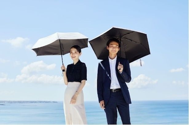 「Waterfront」の傘で紫外線対策をしよう！