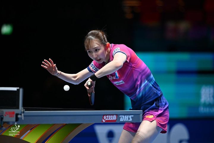 早田ひな（C）WTT