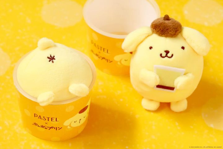 ポムポムプリンのぬいぐるみパック