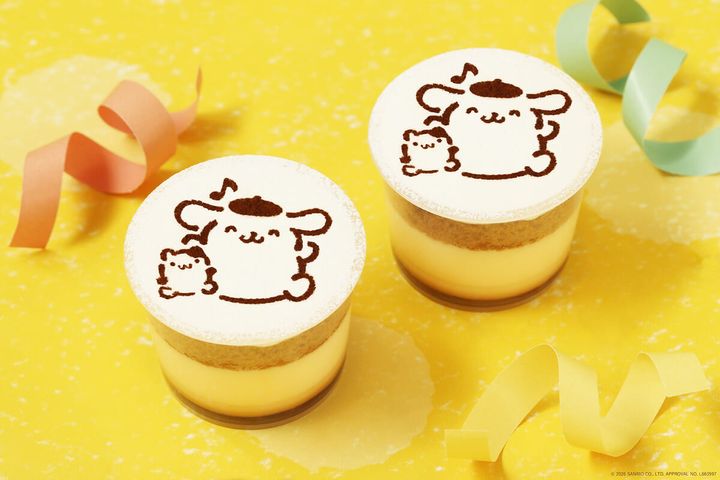 ポムポムプリンのおえかきプリン～おいわい～