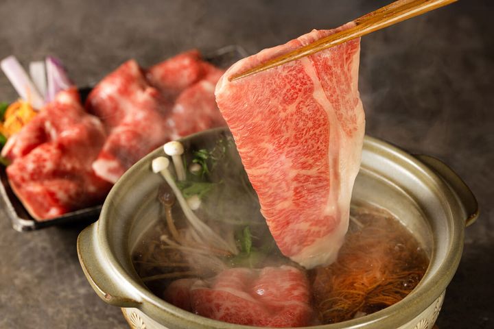 宮崎牛のしゃぶしゃぶ 戸村のタレ