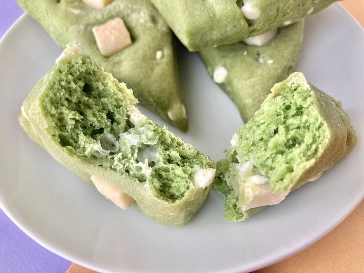 「うめぇえええ！！」「大袋にしてほしい！」【ローソン】ホワイトチョコが入った抹茶味のスコーン