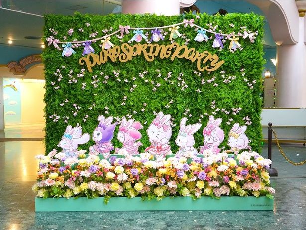 キャラクターたちと一緒に写真が撮れるフォトスポット