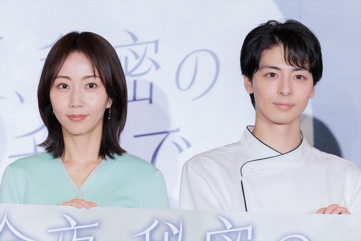 ドラマ『今夜、秘密のキッチンで』制作発表に出席した木南晴夏＆高杉真宙 クランクイン！ width=