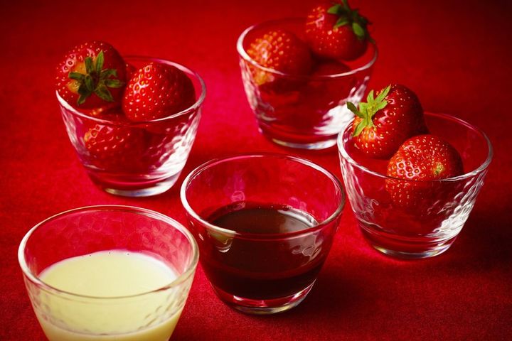 ブランドいちご食べ比べプレート