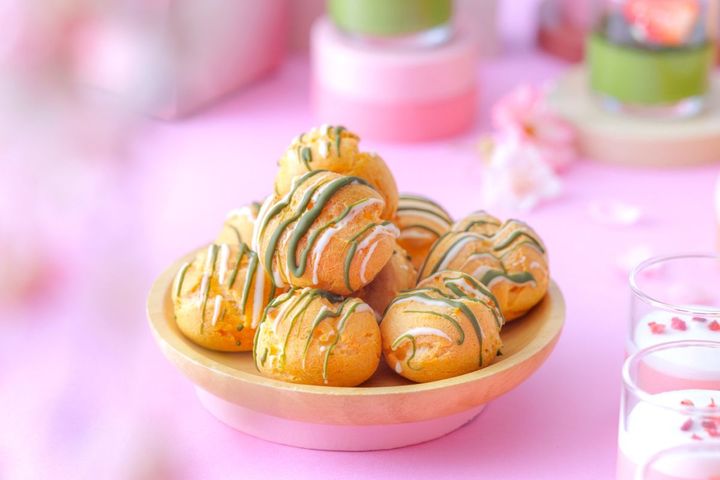 抹茶シュークリーム