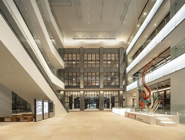 87年前の郵便局の保存建屋が移設されている 撮影 伊藤 彰/アイフォト