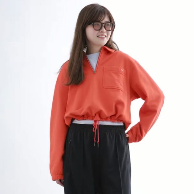 UNIQLO「スウェットハーフジップシャツ」