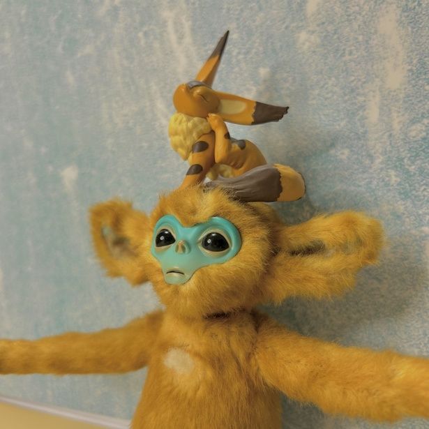 ナウシカばりにテトとじゃれ合うオチ。テトも居心地が良さそう！ [c] 2024 KURKAMART LLC AND IPR.VC FUND II KY. ALL RIGHTS RESERVED.