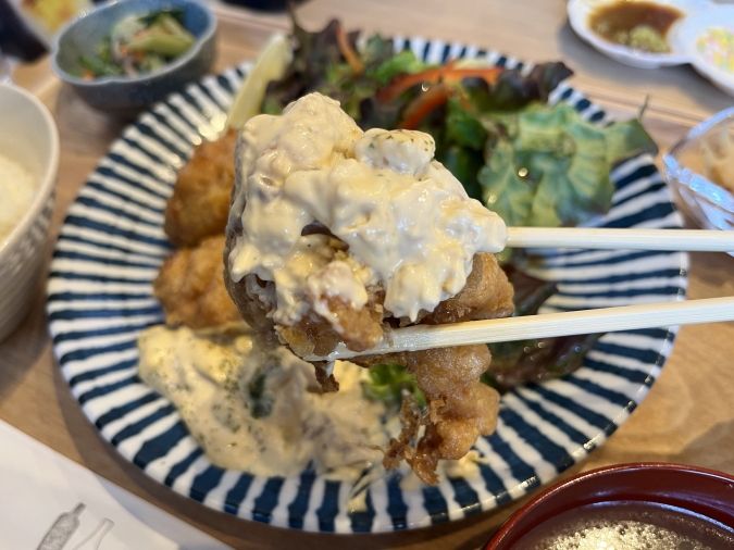 初雪 春吉店 hatsuyuki 初雪タルタルチキン南蛮定食