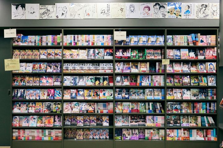 3Fのコミックコーナー