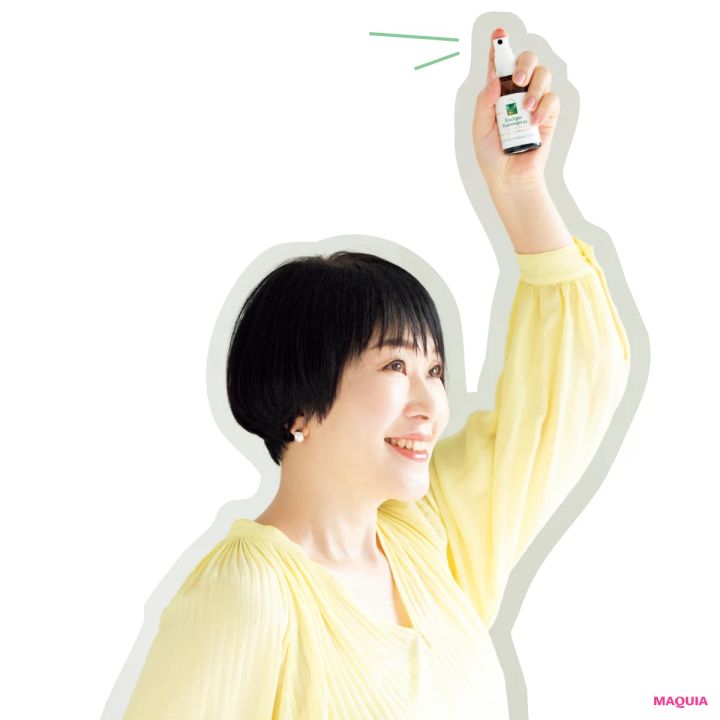 美容家 小林ひろ美さんのおすすめコスメ SOLUNA エネルギースプレー 使い方