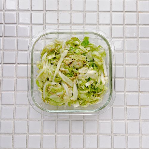 キャベツのナムル