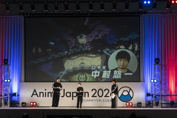 【写真】ロキ役が中村悠一さんに決定した瞬間のステージ