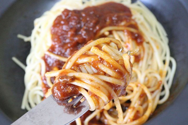 ダイソーのハチ食品のボロネーゼのレビュー