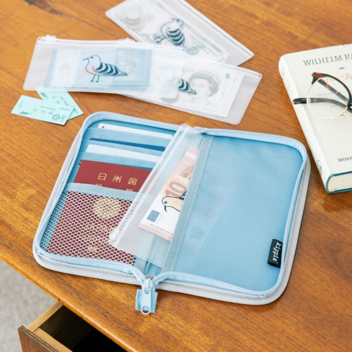 kippis×井上咲楽 トラベルコラボ パスポートケース使用例