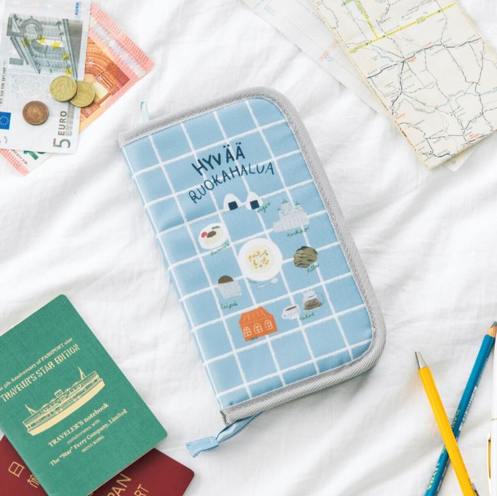 kippis×井上咲楽 トラベルコラボ パスポートケース
