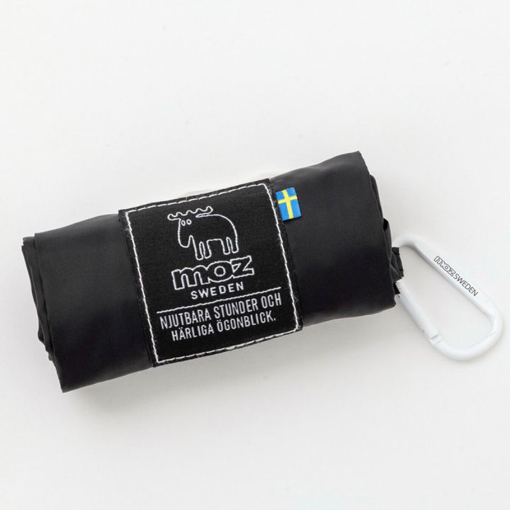 moz SHOPPING BAG BOOK SPRING EDITION BLACK折り畳み