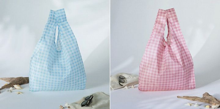 ANA presents Ron Herman WAIKIKI SPECIAL BOOK Eco Bag Light Blue／Eco Bag Pink