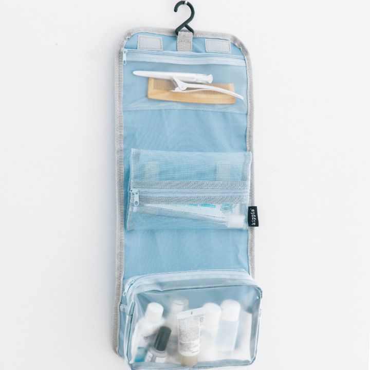 kippis×井上咲楽 トラベルコラボ トラベルポーチ使用例