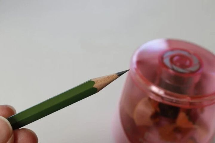 ダイソー 電動鉛筆削り 仕上がり