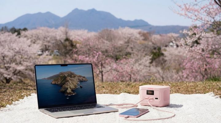 Jackery Explorer 100 Plus Cherry Blossom 01