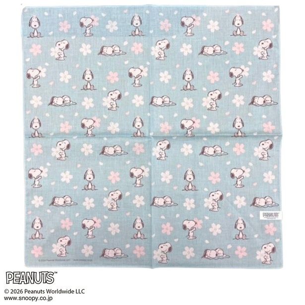 「プリントハンカチ(ライトブルー)」(539円)