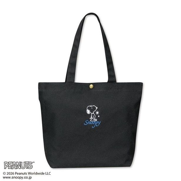 「裏総柄トートバッグ(ブラック)」(1089円) 