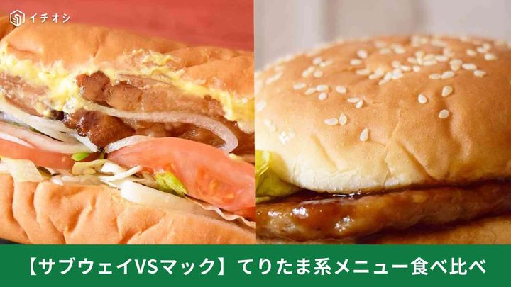 【サブウェイVSマック】てりたま対決！満足感が高いのはどっち？コスパも検証