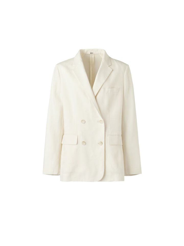 プレミアムリネンジャケットリラックスフィット￥9,990