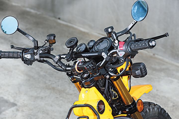 【CT125カスタム】極太タイヤで野山を駆ける！GROM倒立フォーク流用で魅せる「最強のオフ足」