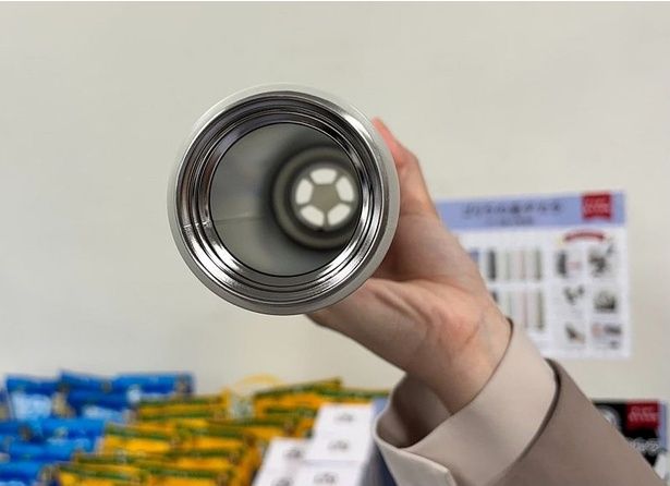 氷も入れやすい！底まで洗える水筒「ゴリラの底ヂカラ」