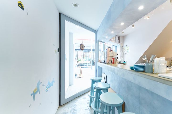 店内 カウンター席