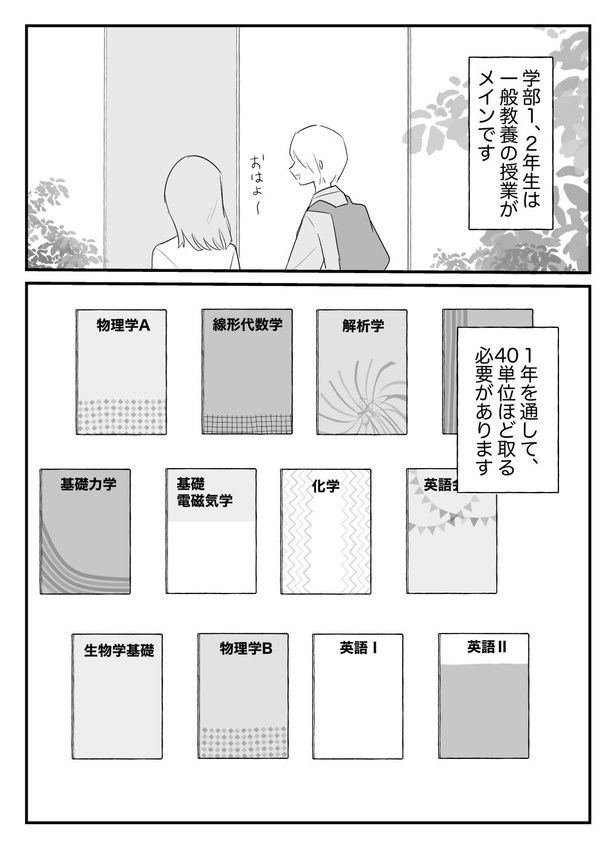 理系大学生の4年間01 画像提供：理系女ちゃん(@rikejo_chan)