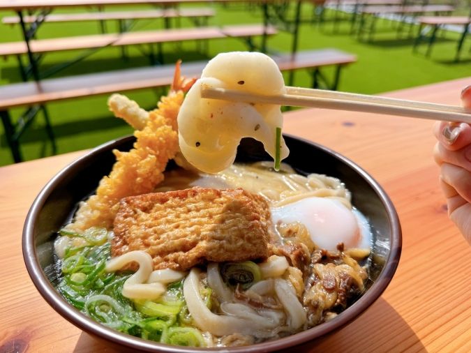 もちだんご村 もち吉工場直売所 うどん