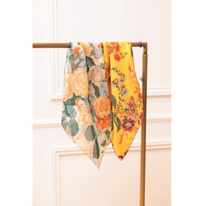 ADER bijoux ショールーム PR砂辺綾子さん スカーフ