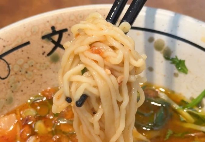 博多文福 鬼タヌキ味噌豚骨麺