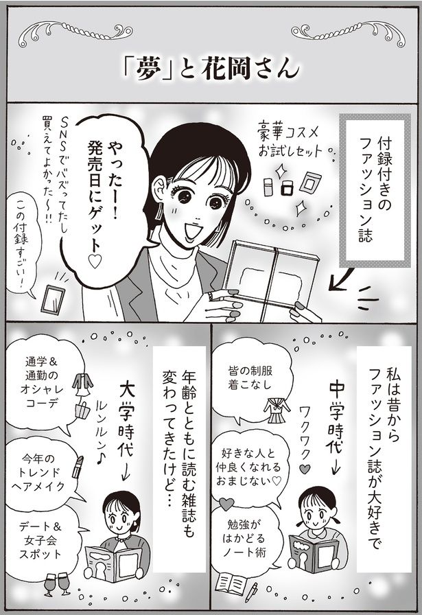 私は昔からファッション誌が大好きで （C）獅子／KADOKAWA