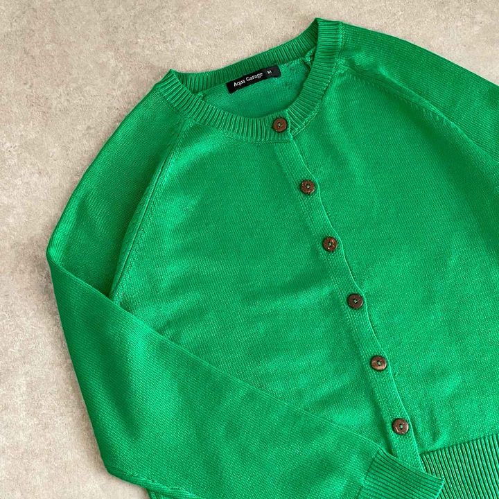 画像: 鮮やかグリーンが目を惹く可愛さ♡