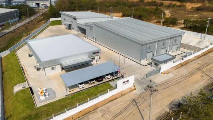 タイ・チョンブリ県ピントン3工業団地に新設されたROVAL
