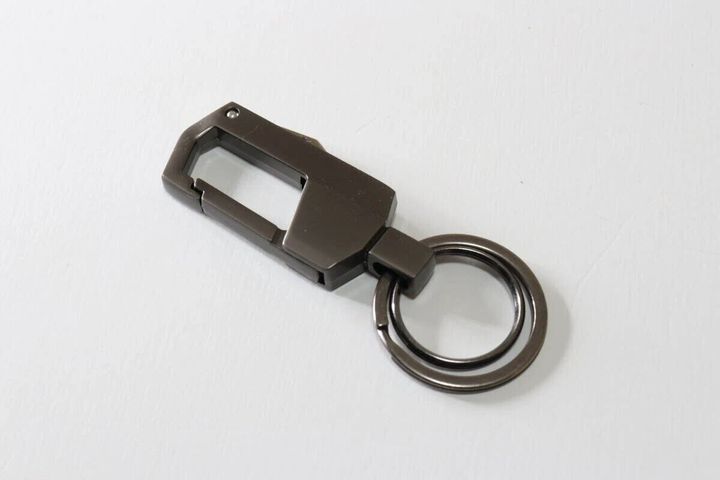 ダイソー フックキーホルダー（メタリック）