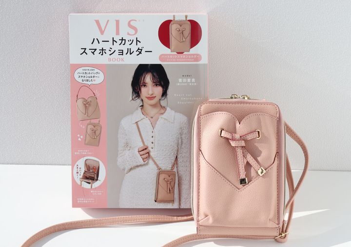 宝島社ムック付録のVIS ハートカットスマホショルダーBOOK1