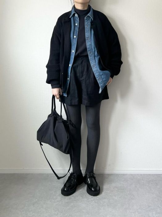 GU「リリヤーンクルーネックカーディガン」