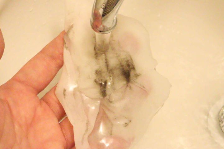 セリアのペーパーウエスは汚れたら洗って繰り返し使える