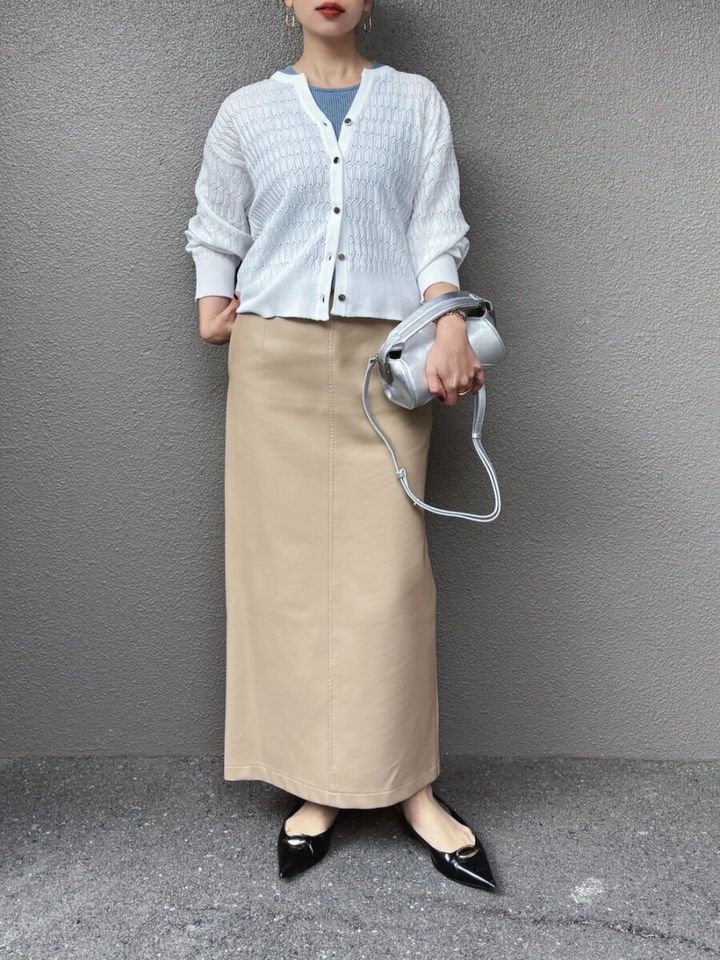 カーディガンコーデ1