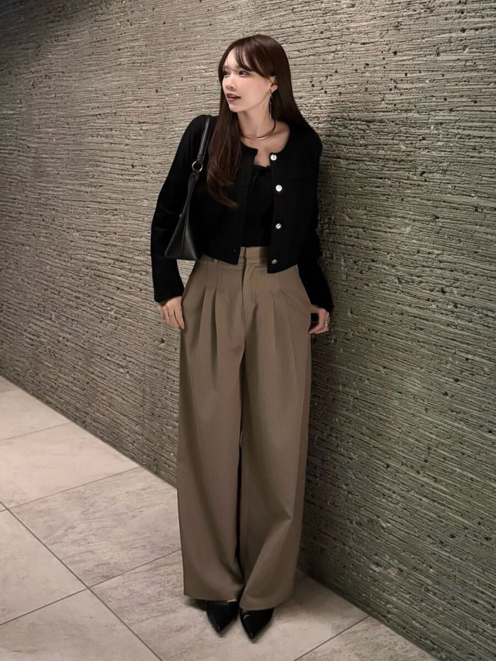 カーディガンコーデ2